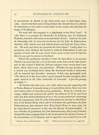 (40) Page 22 - Sir John Edmonstone --- 1404