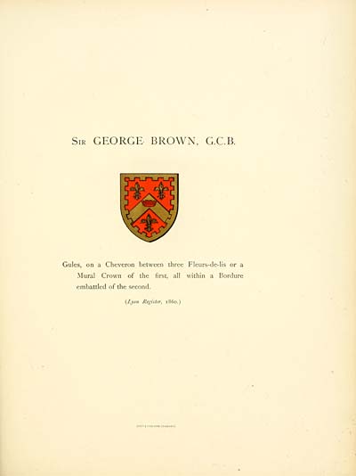 (379) Plate 32. - Sir George Brown, G.C.B.