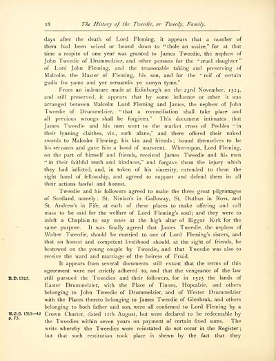 Tweedy Lineage (58) Page 28 - History of the Tweedie, or Tweedy, family - Histories of ...
