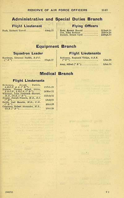 593 Air Force Lists Air Force List Bimonthly 1941 September British Military Lists National Library Of Scotland
