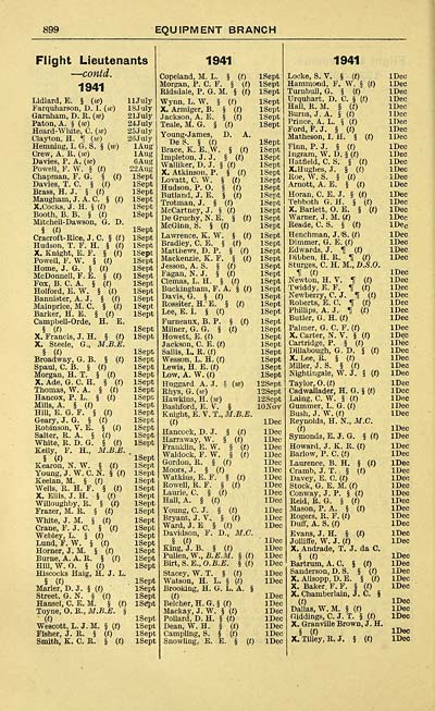 314 Air Force Lists Air Force List Bimonthly 1942 March British Military Lists National Library Of Scotland