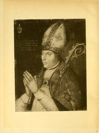 (12) Frontispiece portrait - William Elphinstone, Bishop of Aberdeen