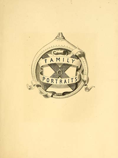 (11) Divisional title page - Family portraits
