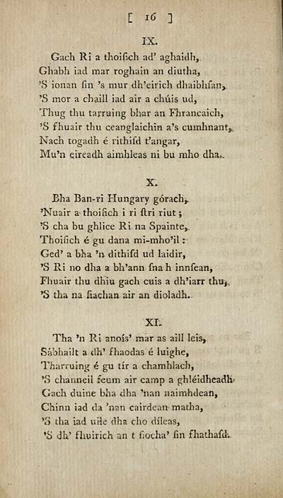 32 Page 16 Books And Other Items Printed In Gaelic From 1631 To 1800 1790 Orain Ghaidhealach Scottish Directories National Library Of Scotland