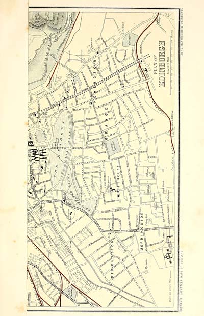 (11) Folded map - Plan of Edinburgh