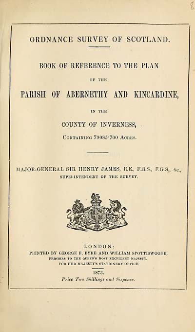 (235) 1873 - Abernethy and Kincardine, County of Inverness