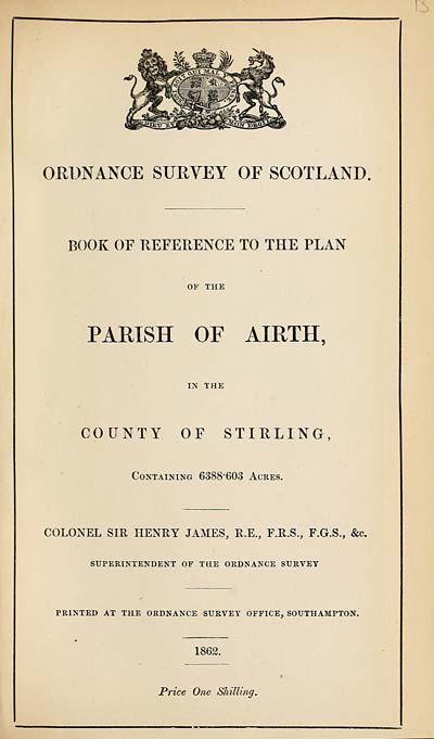 (355) 1862 - Airth, County of Stirling