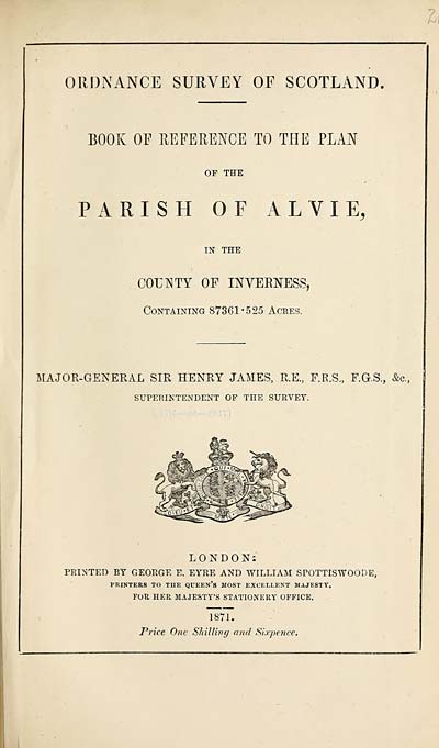(529) 1871 - Alvie, County of Inverness