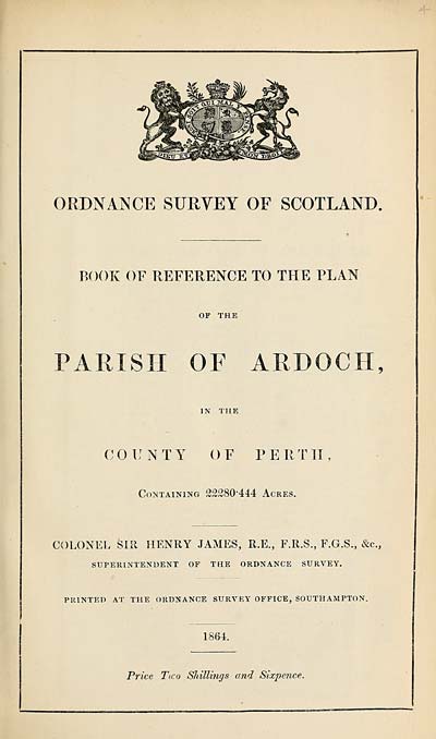 (49) 1864 - Ardoch, County of Perth