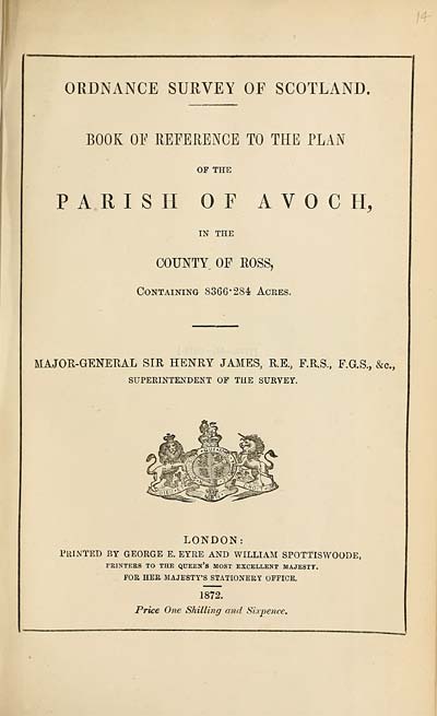 (293) 1872 - Avoch, County of Ross
