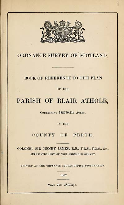 (171) 1867 - Blair Athole, County of Perth