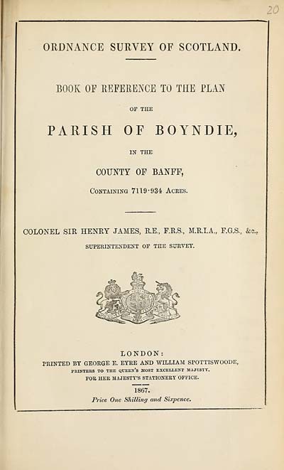 (547) 1867 - Boyndie, County of Banff