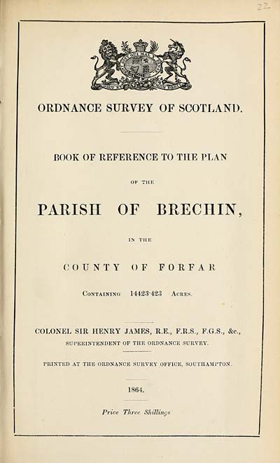 (579) 1864 - Brechin, County of Forfar