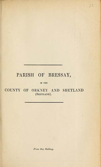 (617) 1880 - Bressay, County of Orkney and Shetland (Shetland)