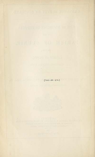 (120) Verso of title page - 
