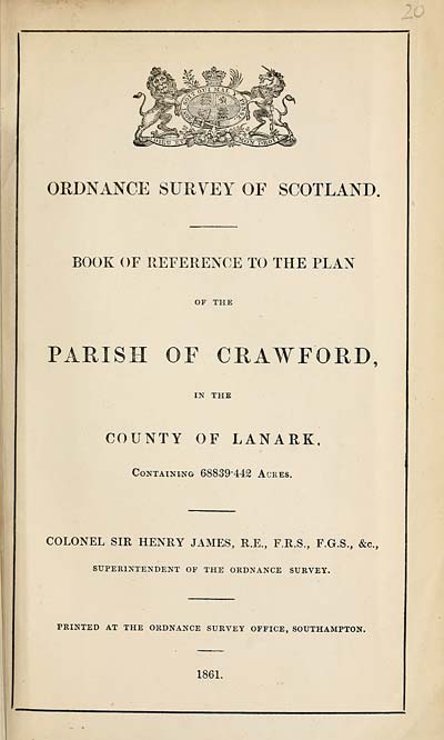 (427) 1861 - Crawford, County of Lanark
