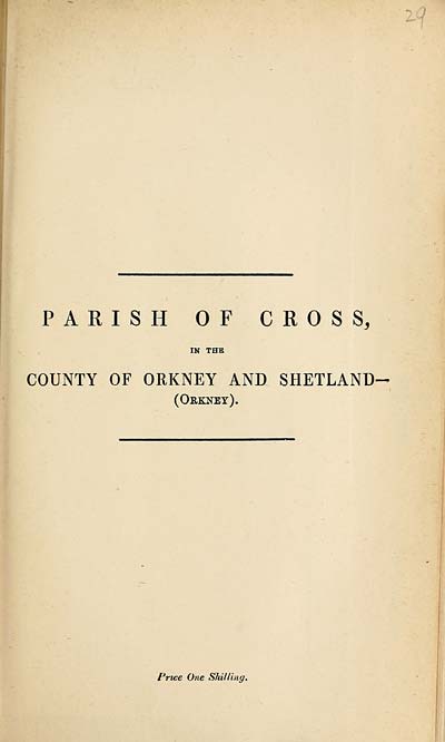(649) 1881 - Cross, in the county of Orkney and Shetland (Orkney)