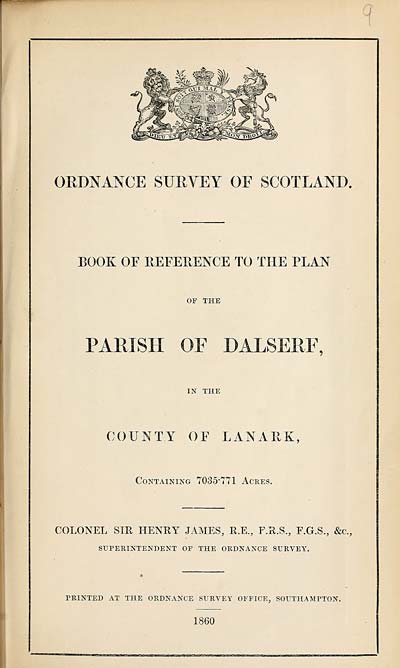 (223) 1860 - Dalserf, County of Lanark
