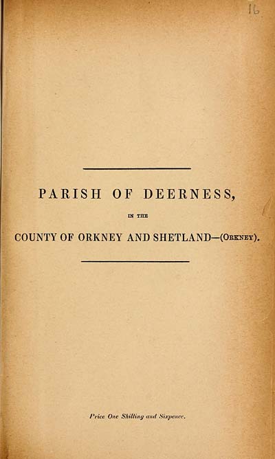 (415) 1882 - Deerness, County of Orkney and Shetland (Orkney)