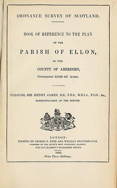 (143) 1869 - Ellon, County of Aberdeen