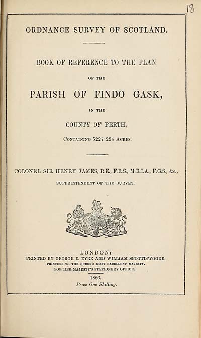 (463) 1866 - Findo Gask, County of Perth
