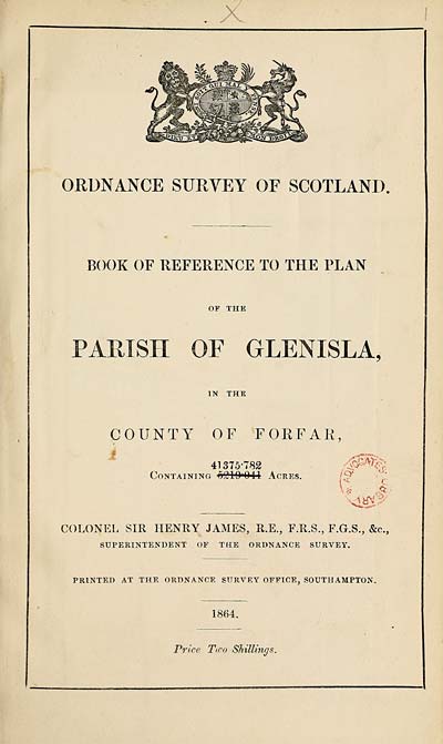 (7) 1864 - Glenisla, County of Forfar