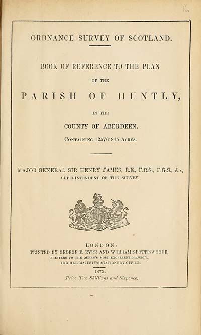 (369) 1872 - Huntly, County of Aberdeen