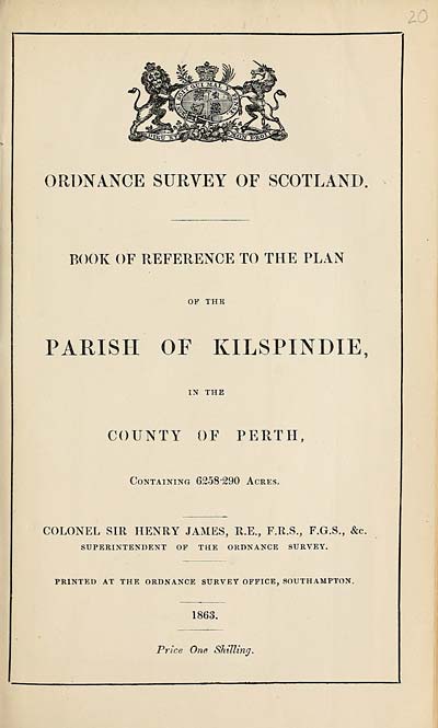 (449) 1863 - Kilspindie, County of Perth