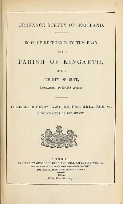 (49) 1865 - Kingarth, County of Bute