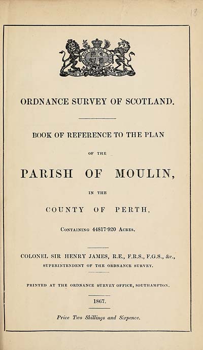 (629) 1867 - Moulin, County of Perth
