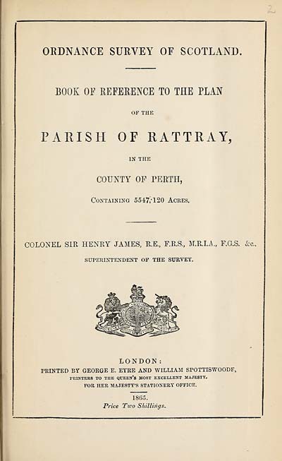 (43) 1865 - Rattray, County of Perth