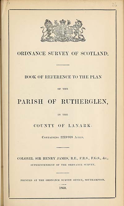 (621) 1860 - Rutherglen, County of Lanark