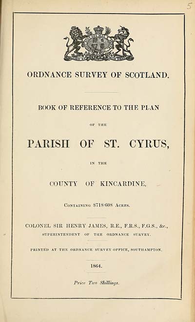 (107) 1864 - St. Cyrus, County of Kincardine