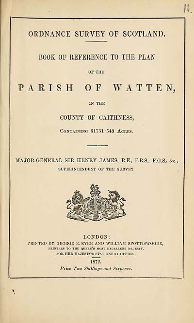 (235) 1872 - Watten, County of Caithness