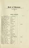 Thumbnail of file (9) Page 1 - Roll of honour : Head Office