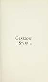 Thumbnail of file (63) Divisional title page - Glasgow staff