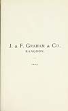 Thumbnail of file (535) [Page 523] - J. & F. Graham & Co., Rangoon, 1903