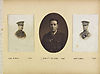 Thumbnail of file (11) Portrait photographs - Bombadier W. Bruce, R.F.A.; Staff-Captain Edwin A. Bell, R.G.A.; Gunner J. Bruce, R.G.A