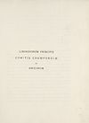 Thumbnail of file (9) Divisional title page - Lindesiorum principis Comitis Crawfordiæ et amicorum