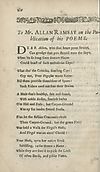 Thumbnail of file (20) Page xiv - To Mr Allan Ramsay on publication of his poems