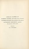 Thumbnail of file (338) Divisional title page - Certain papers of Robert Burnet ... Gilbert Burnet ... and Robert Leighton