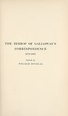 Thumbnail of file (86) Divisional title page - Bishop of Galloway's correspondence 1679-1685