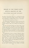Thumbnail of file (414) [Page 1] - Report of the thirty-ninth annual meeting of the Scottish History Society
