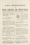 Thumbnail of file (1686) [Page xlv] - A.B.C. directory of British merchants and manufacturers