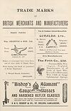 Thumbnail of file (1878) [Page lvii] - Trade marks of British merchants and manufacturers