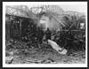 Thumbnail of file (112) C.1377 - Tommies having dinner amidst the wreckage after crossing the Somme