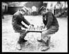 Thumbnail of file (32) C.1113 - Be careful (the man on the left made this board and chessmen himself)