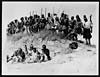 Thumbnail of file (8) C.1902 - Some of the Zulus waiting to enter the ring for the dance