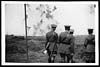 Thumbnail of file (61) D.1671 - H.M. watching a trench mortar bombardment