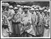 Thumbnail of file (83) D.577 - Group of French 'Tommies' come straight out of the trenches to receive English decorations